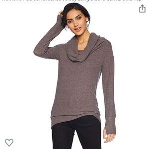 Michael Stars brushed long jersey convertible top